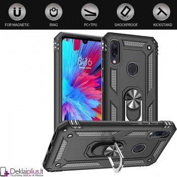 Sustiprintas dėklas 4in1 - juodas (Xiaomi Redmi Note 7/Note 7 pro) Sustiprintas dėklas 4in1 - juodas (Xiaomi Redmi Note 7/Note 7 pro)